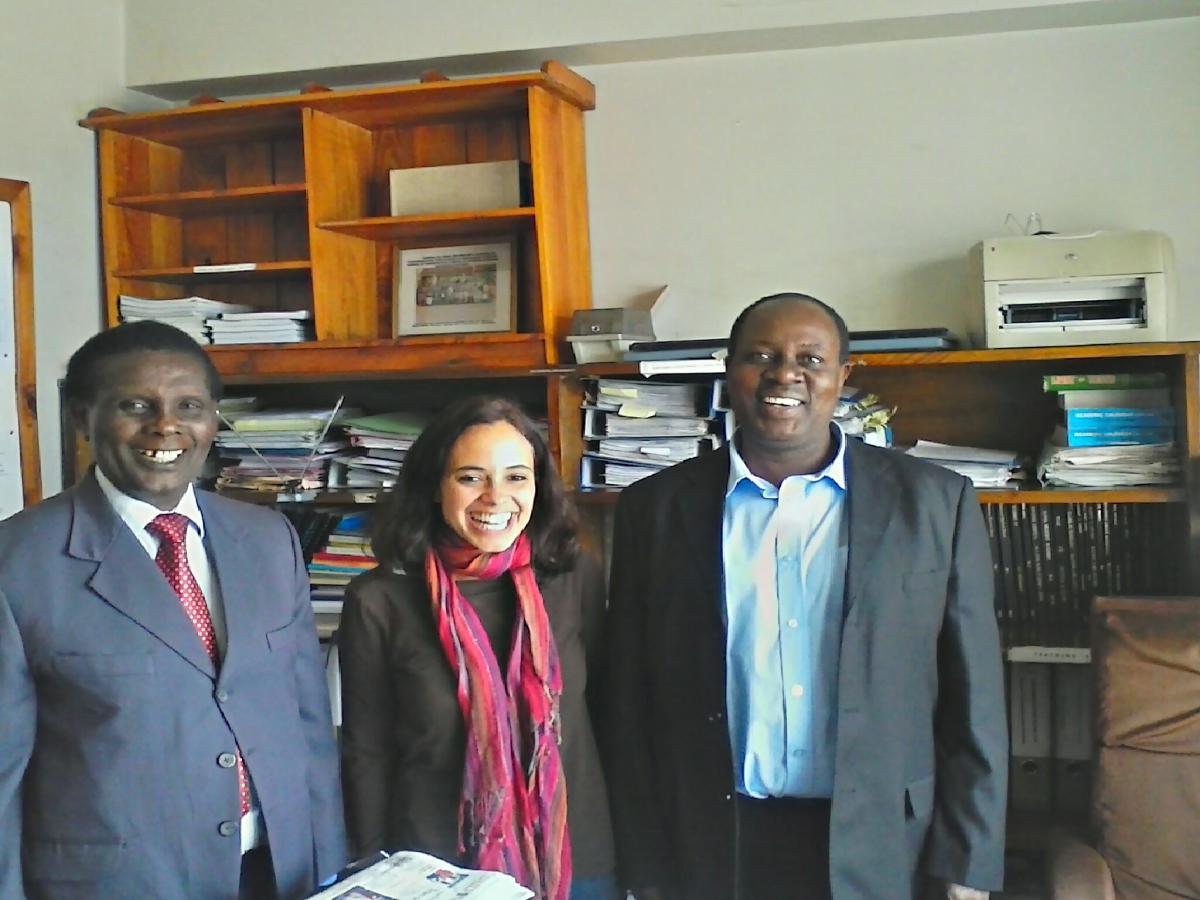 Yale University PhD Student visits the Department and enquires about the MA Human Rights Degree programme