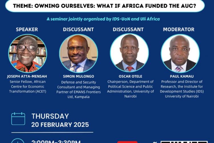 OWNING OURSELVES: WHAT IF AFRICA FUNDED THE AUC?